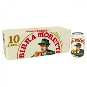 Birra Moretti 2x10 pack cans